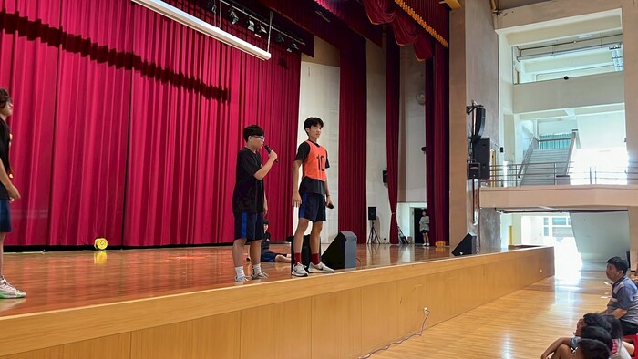 籃球社表演(另開新視窗/jpg檔)圖片