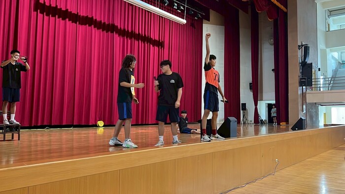 籃球社表演(另開新視窗/jpg檔)圖片