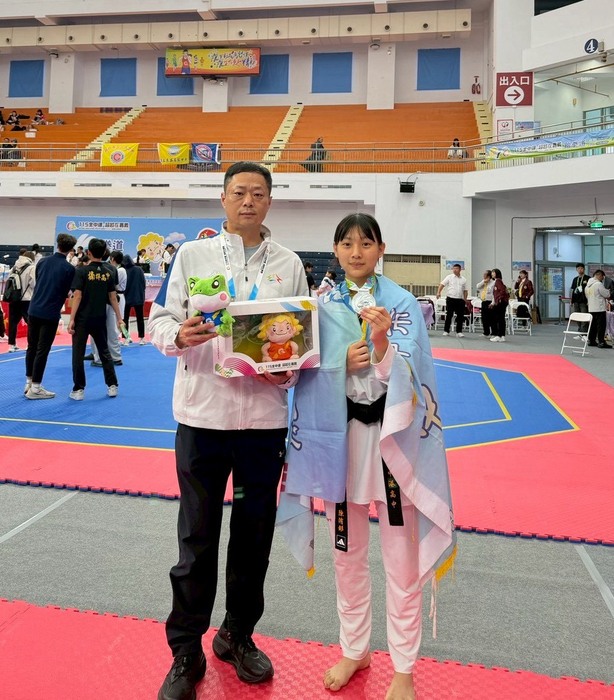 陳洧釤 高中女子62公斤級 第二名