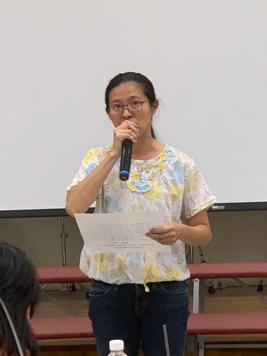 比賽相片:評審老師講評